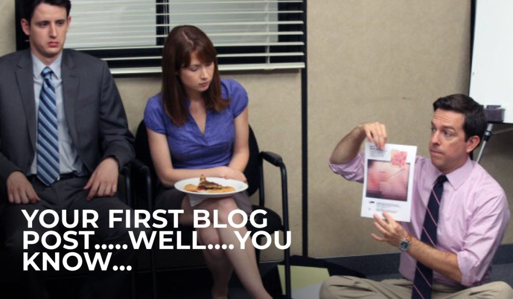 create blog post